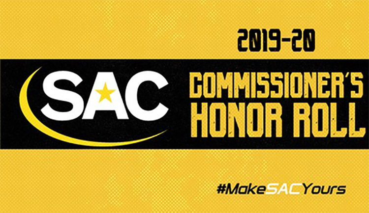 SAC releases 2019-20 Commissioner's Honor Roll