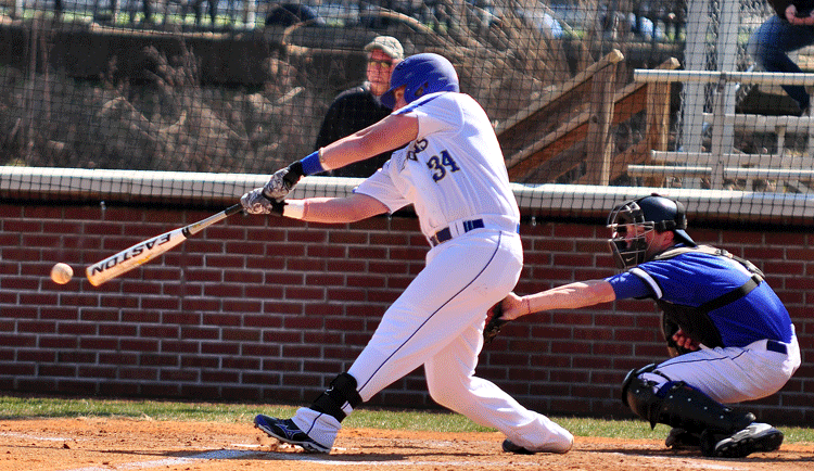 Searcy Pitches Baseball to Win at North Greenville