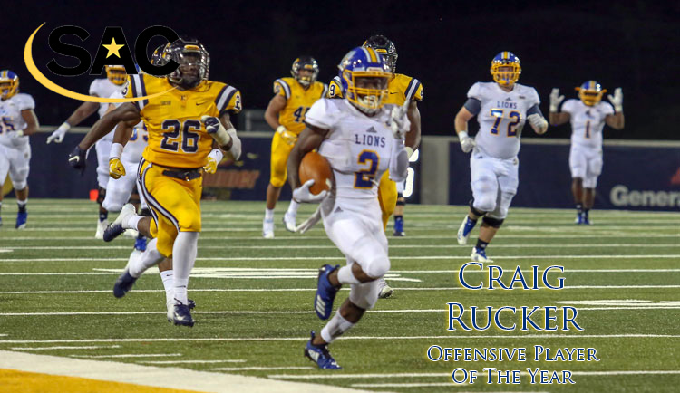 Rucker named SAC Offensive Player of the Year