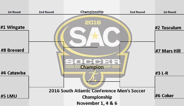 The South Atlantic Conference Announces Seeds for the 2016 Men's Soccer Championship