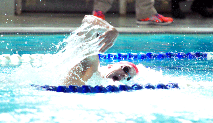 Men's Swimming Opens ASC Conference Meet