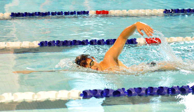 Men's Swimming Finishes in 10th at Fall Frenzy