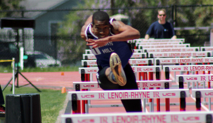Men's Track Competes at Multiple Events