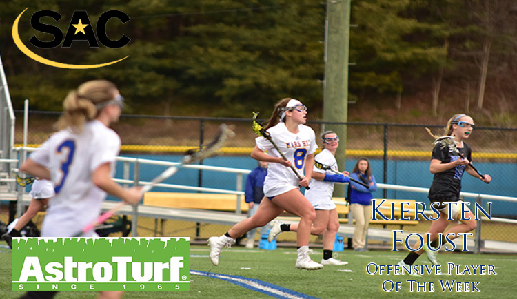 Foust named SAC Offensive Player of the Week