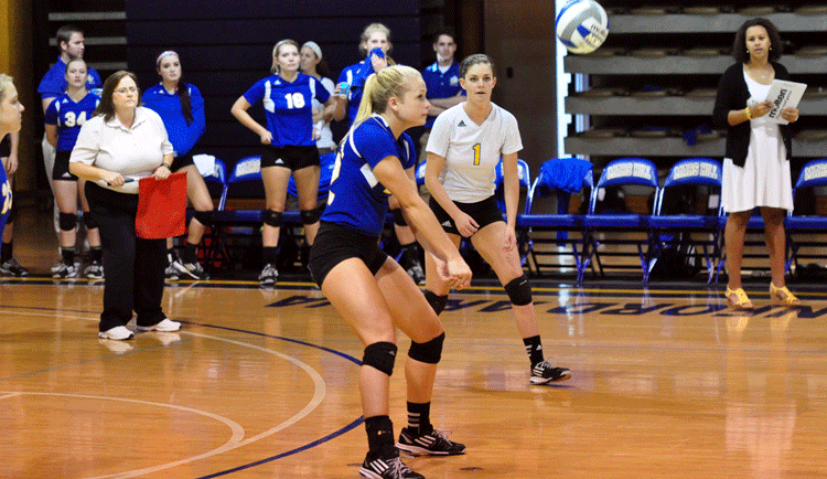 Trojans Rally to Defeat Volleyball