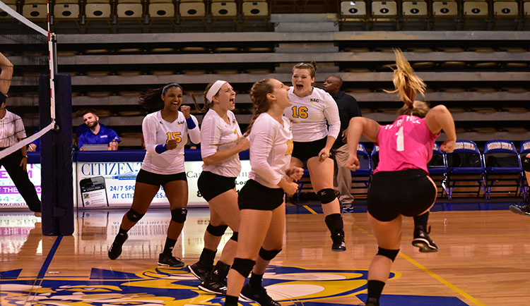 Mars Hill picks up first conference, home victory in 3-0 sweep of Coker