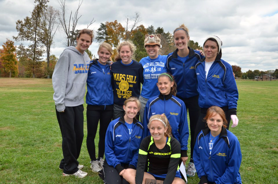 Team at South Atlantic Conference Championships.