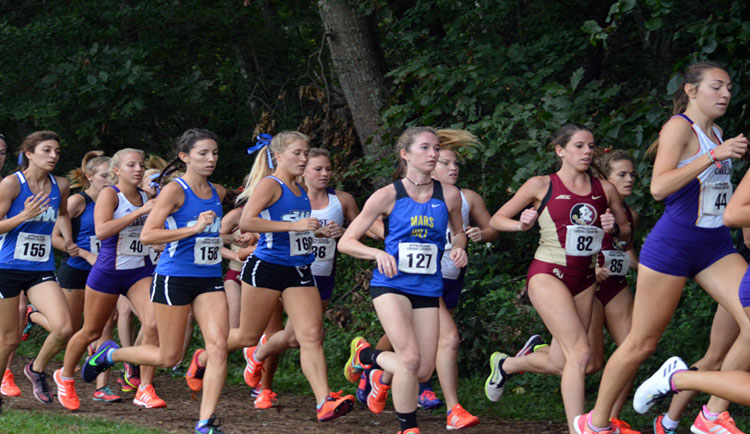Women's Cross Country Impresses at Queens