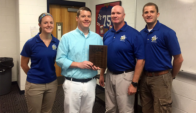 Mars Hill Staff Named SAC Athletic Training Staff of the Year