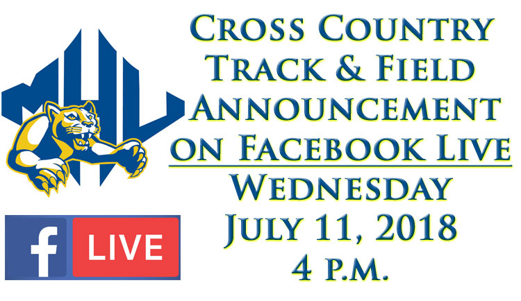 Facebook Live: Cross Country/Track & Field Announcement