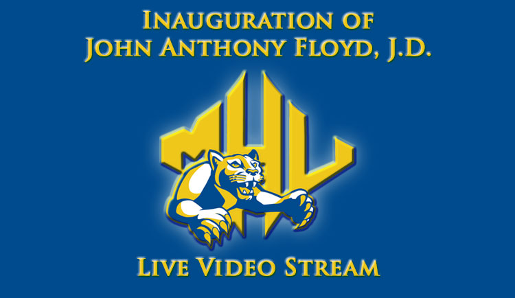 Inauguration of John Anthony Floyd, J.D. Live Video Stream