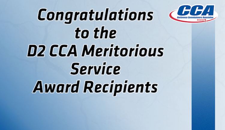 David Riggins among recipients of D2 CCA Meritorious Service Award