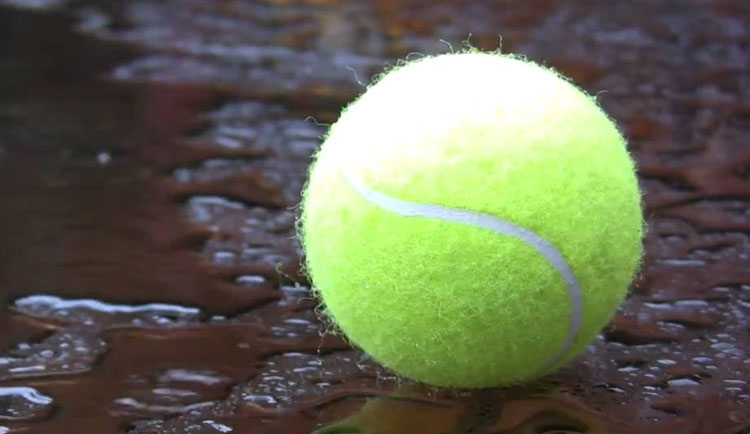 Rain Stops Tennis at Brevard