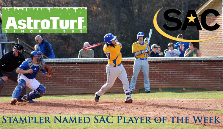 Stampler Named SAC Player of the Week