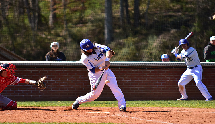 Stampler, Lions homerun derby leads to win over Southern Wesleyan