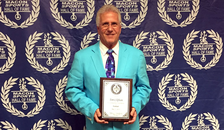 Clifton Inducted into Macon Sports Hall of Fame