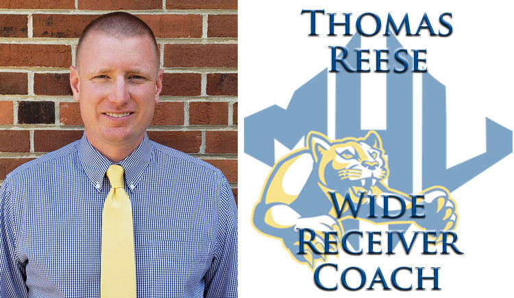 Reese Named Wide Receiver Coach