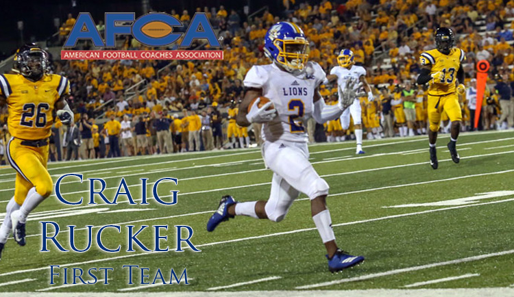Rucker named to AFCA All-America First Team
