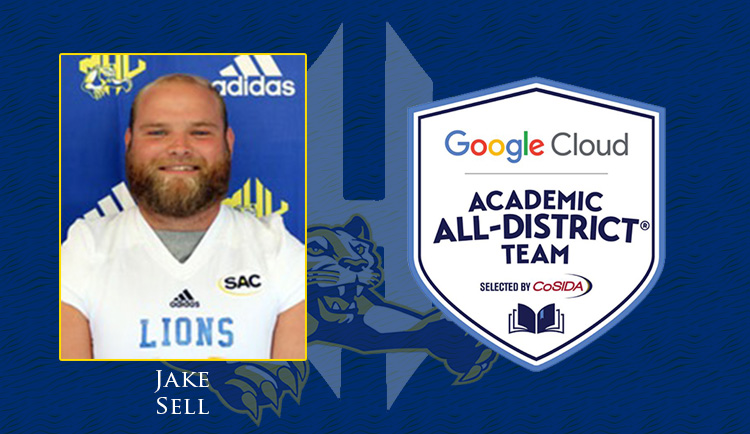 Sell earns Academic All-District honors