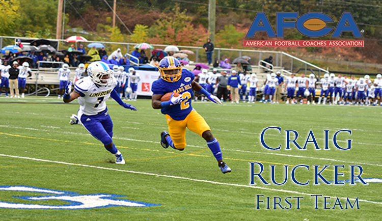 Craig Rucker named AFCA First Team All-American for second straight year