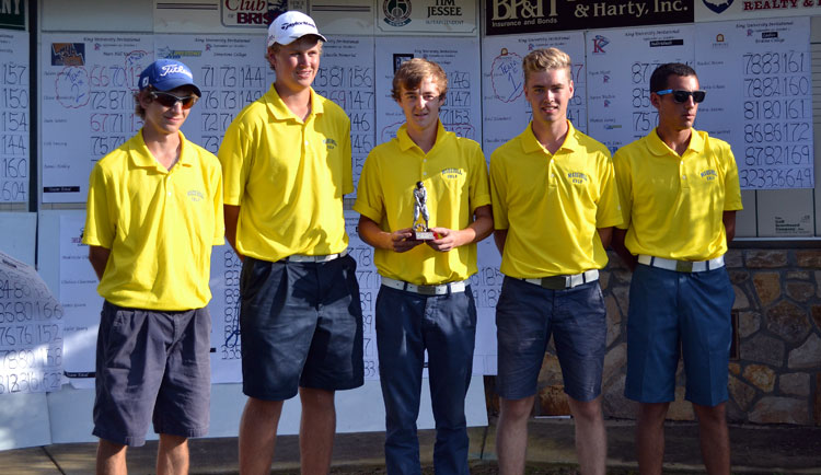 Lions' Men's Golf Finishes Second at King Invitational