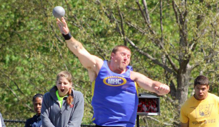 Riner Places Second In Shot Put