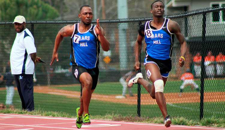 Men's Track Finishes Second at Catamount Classic