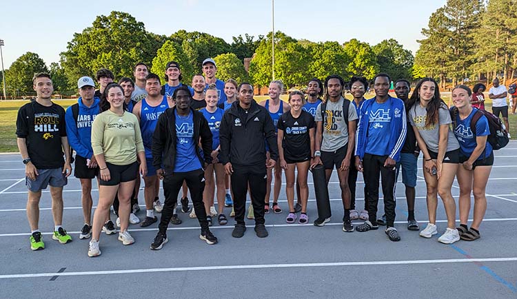 Giggetts sets MHU record at SAC Championships