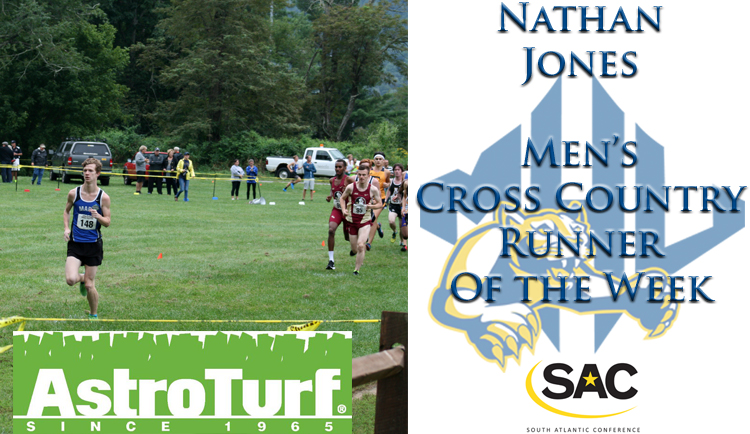 Jones Tabbed Astroturf SAC Men's Cross Country Runner of the Week
