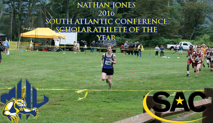 Jones Earns South Atlantic Conference Scholar-Athlete of the Year