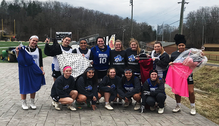 Women's Lacrosse holds Dress Drive for local cause