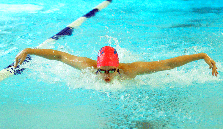 Women's Swimming Competes at Fall Frenzy