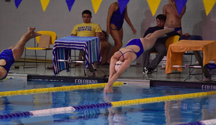 Lions swim to seventh place finish at BMC Championships