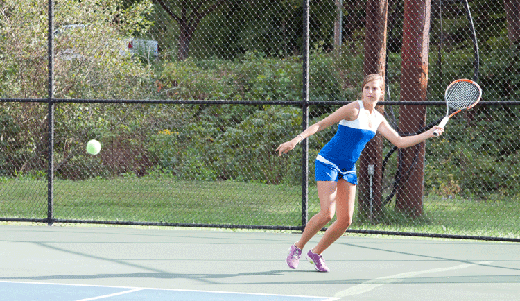 Women's Tennis Loses at Anderson