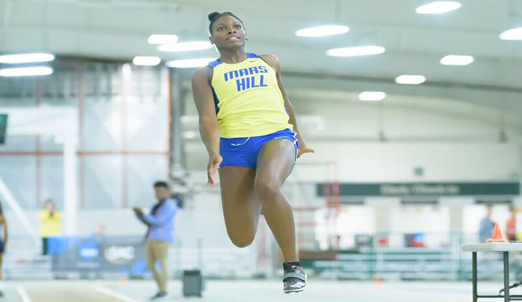 Williams places fifth in long jump at Catamount Classic