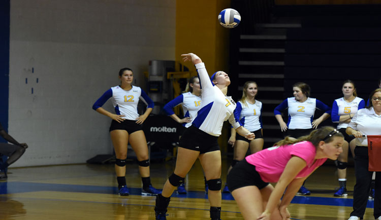 Lions Continue Impressive Play With Four Set Win at Lenoir Rhyne
