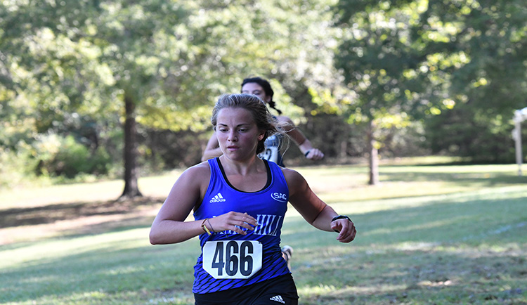 Feeney places ninth at UNG Invitational